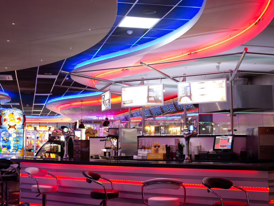 The Arcade Bar at Fantasy Island Ingoldmells