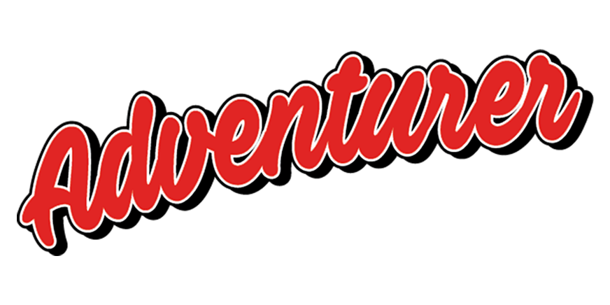 Adventurer logo for Fantasy Island theme park