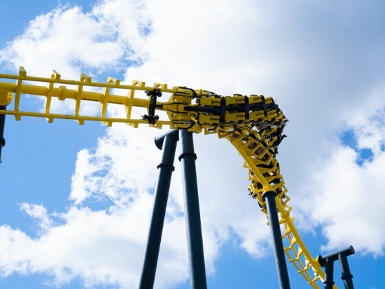 The Odyssey theme park ride at Fantast Island Skegness